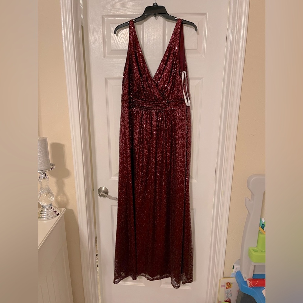 David’s Bridal Ruby Sequin Dress